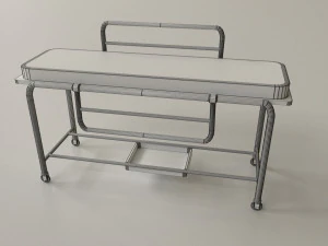 medical gurney 3D Model