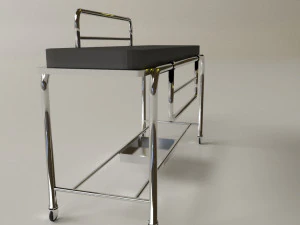 medical gurney 3D Model