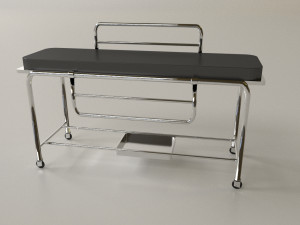 medical gurney Modelo 3D