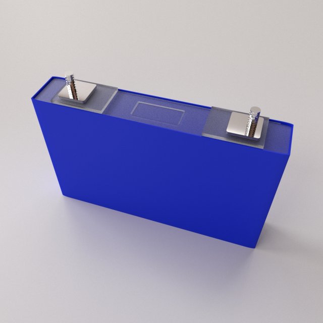 lifepo4 cell 3D Model .c4d .max .obj .3ds .fbx .stl .blend 