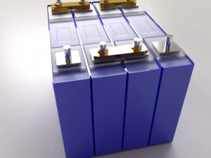 c&eacute;lula lifepo4 4s Modelo 3D