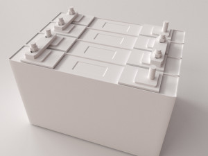 lifepo4 4s cell 3D 모델