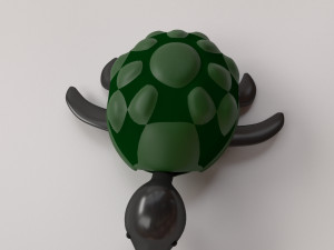 cartoon turtle 3D Model