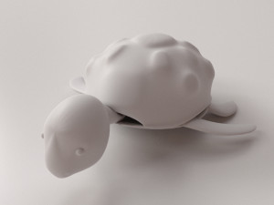 cartoon turtle 3D Model