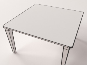 dining table 3D Model