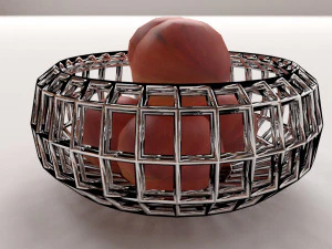 fruit basket 3D Model