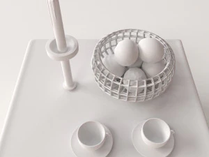 dining scene 3D Model