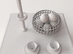 dining scene 3D Model