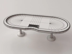 tavolo da poker Modello 3D