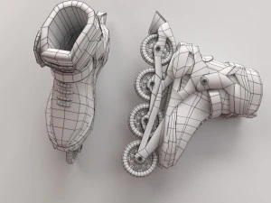 roller blade 3D Model