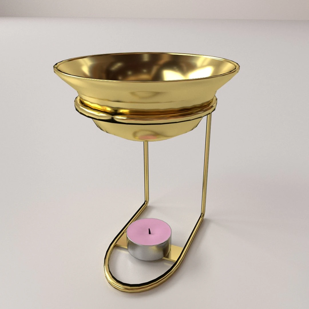 oil burner 3D Model .c4d .max .obj .3ds .fbx .stl .blend 