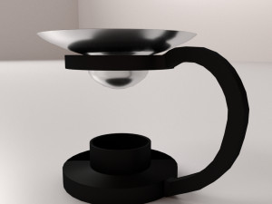 essential oil burner Model 3D