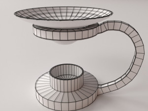 essential oil burner Model 3D