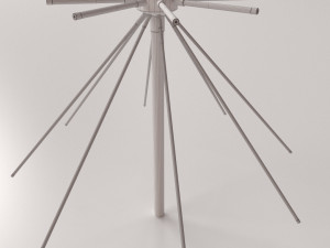 discone antenna 3D-Modell