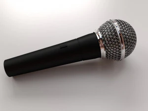 microphone 3D Model