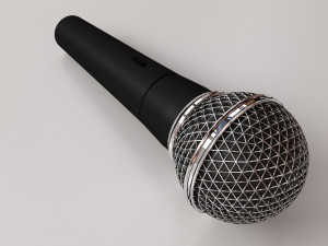 microphone 3D-Modell