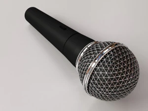 microphone 3D Model