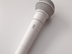 microphone 3D-Modell