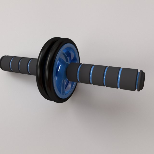 gymnastic roller Modèle 3D .c4d .max .obj .3ds .fbx .stl .blend 