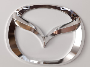 mazda logo 3D 모델