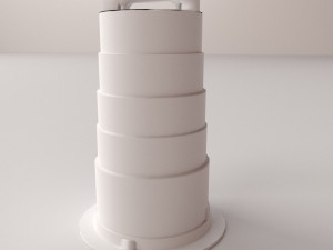 barricade barrel 3D Модель