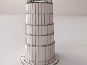 barricade barrel 3D Модель
