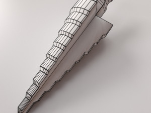 pyramid drill bit Modelo 3D