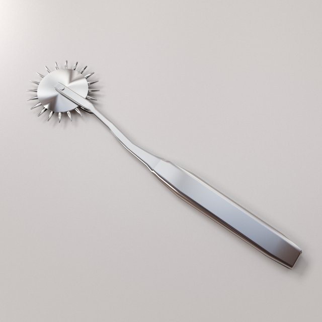 wartenberg wheel 3D Model .c4d .max .obj .3ds .fbx .stl .blend 