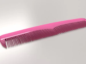 grzebień do włos&oacute;w Model 3D
