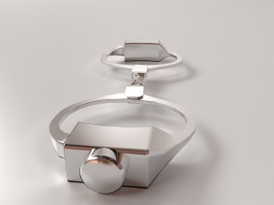 handcuff v2 3D Model