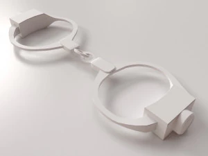 handcuff v2 3D Model