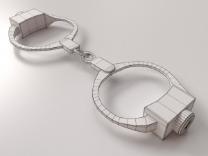 handcuff v2 3D Model