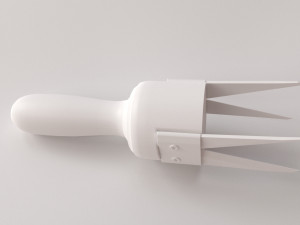 partial bark cutter Model 3D