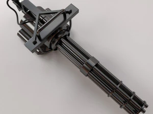 minigun 3D Model