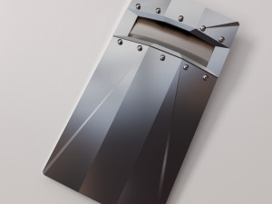 ballistic shield Modelo 3D