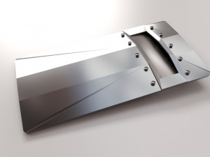 ballistic shield 3D Модель
