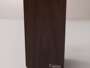 cajon 3D 模型