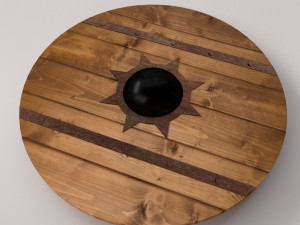 viking shield 3D Model