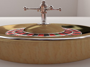 roulette wheel Modello 3D