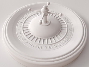 roulette wheel Modello 3D