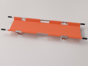 foldable stretcher 3D Model