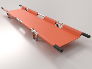 foldable stretcher 3D 모델