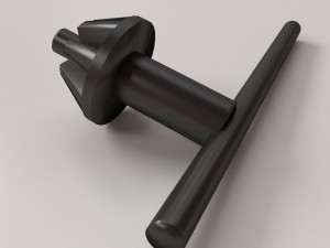 drill chuck key Model 3D