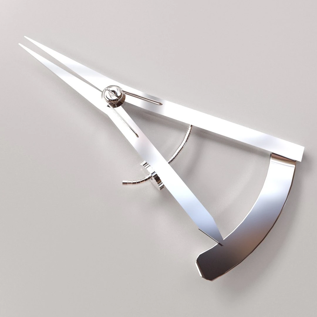 castroviejo caliper 3D Model .c4d .max .obj .3ds .fbx .stl .blend 