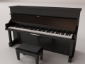 acoustic piano 3D Models