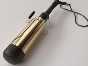 curling iron 3D 모델