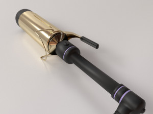curling iron 3D 모델