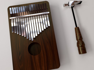 kalimba 3D Model