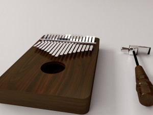 kalimba Model 3D