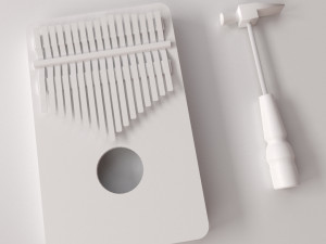kalimba Model 3D
